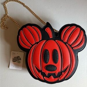 Mickey Pumpkin Skinnydip Crossbody Bag New 2024